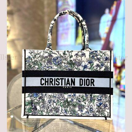 新作【DIOR】ディオール ブックトート スモール フラワー バッグ